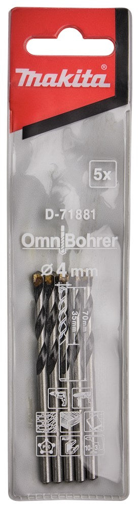 Afbeelding Makita multi-boor 4,0x70mm D-71881