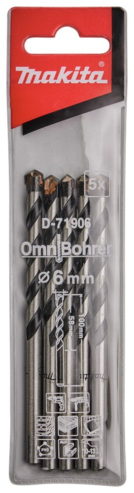 Afbeelding Makita multi-boor 6,0x100mm D-71906