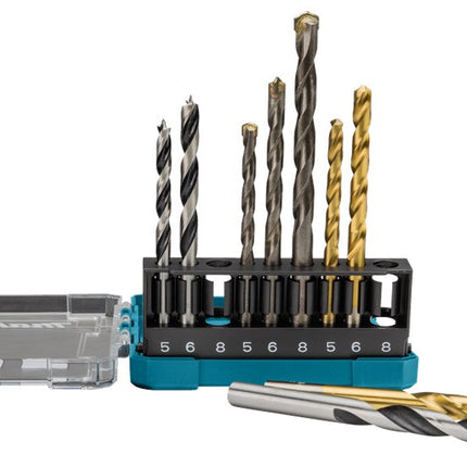 Afbeelding Makita borenset steen/hout/hss 9-dlg D-71962