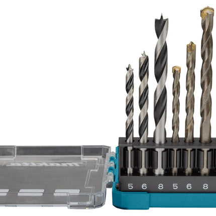 Afbeelding Makita borenset steen/hout/hss 9-dlg D-71962