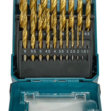 Afbeelding Makita met.borenset hss-t 19-dlg D-72229