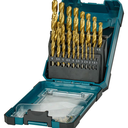 Afbeelding Makita met.borenset hss-t 19-dlg D-72229