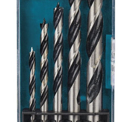 Afbeelding Makita houtspiraalborenset 5-delig D-72861