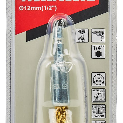 Afbeelding Makita penseelborstel 12mm 1/4 mes D-73704