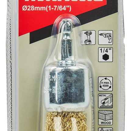 Afbeelding Makita penseelborstel 28mm 1/4 mes D-73732