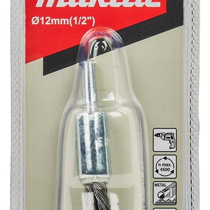 Afbeelding Makita penseelborstel 6x12mm staal D-73835