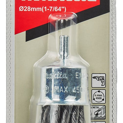 Afbeelding Makita penseelborstel 6x28mm staal D-73863