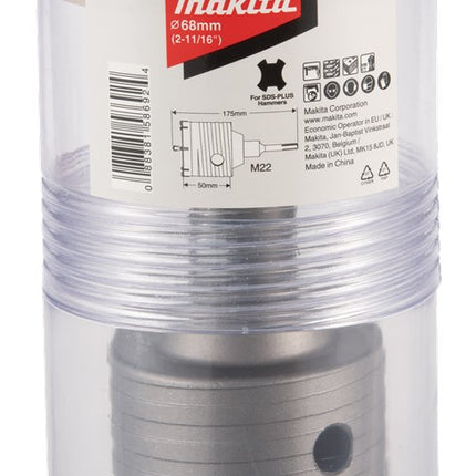 MAKITA KROONBORENSET 68MM