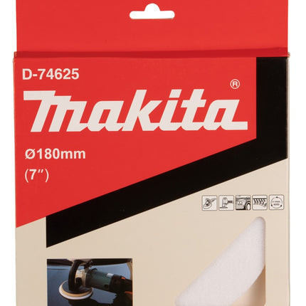 Afbeelding Makita poetsschijf vilt 180mm D-74625