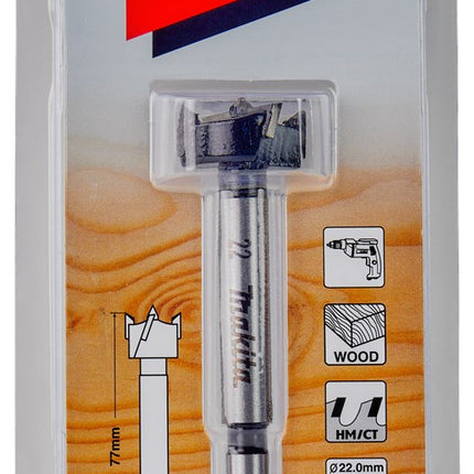 Makita SCHARNIERBOOR 22X77MM