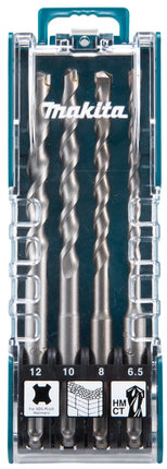Afbeelding Makita sds hamerbset 4dlg 6.5/8/10/12 D-74728