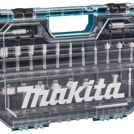 Afbeelding Makita freesset 8mm 22-delig kant D-74778