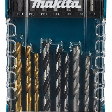 Afbeelding Makita boor-/schroefbitset 17-dlg D-74887
