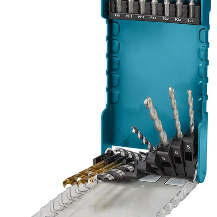 Afbeelding Makita boor-/schroefbitset 17-dlg D-74887