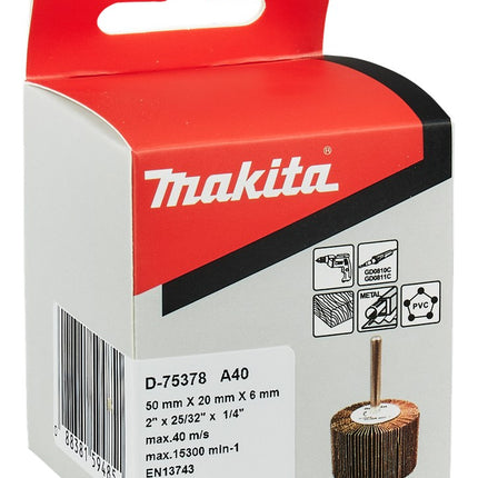 Afbeelding Makita lamellenborstel 50x20x6 k40 D-75378