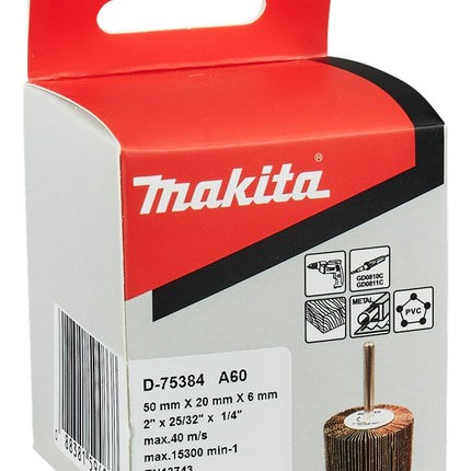Afbeelding Makita lamellenborstel 50x20x6 k60 D-75384