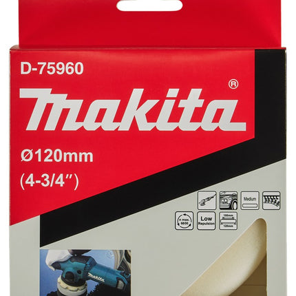 Makita SPONS WIT HARD MEDIUM 120MM