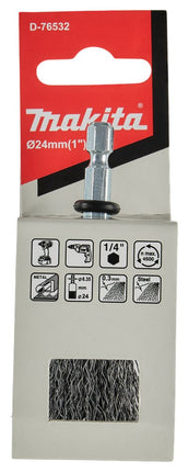 Afbeelding Makita penseelborstel 1/4"x24mm D-76532