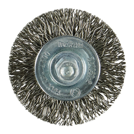 Afbeelding Makita rondborstel 1/4"x38mm rvs D-76607