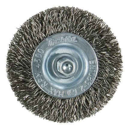 Afbeelding Makita rondborstel 1/4"x50mm rvs D-76613