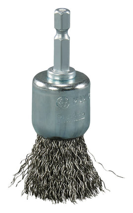 Afbeelding Makita penseelborstel 1/4"x24mm rvs D-76679