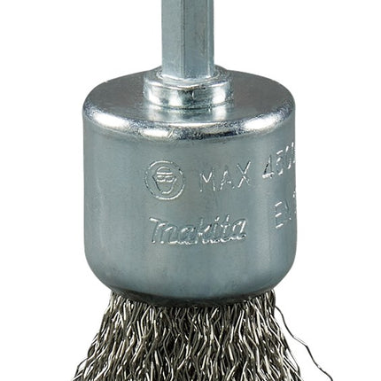 Afbeelding Makita penseelborstel 1/4"x28mm rvs D-76685