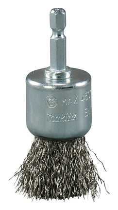 Afbeelding Makita penseelborstel 1/4"x28mm rvs D-76685