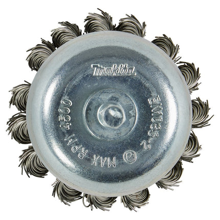 Afbeelding Makita komborstel 1/4"x65mm rvs D-76691