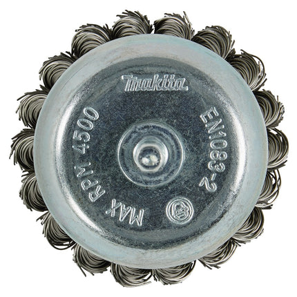 Afbeelding Makita komborstel 1/4"x75mm rvs D-76700