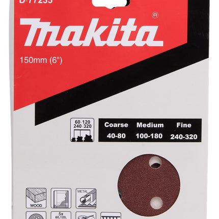 Afbeelding Makita schuurschijf 150mm ass 20st D-77235