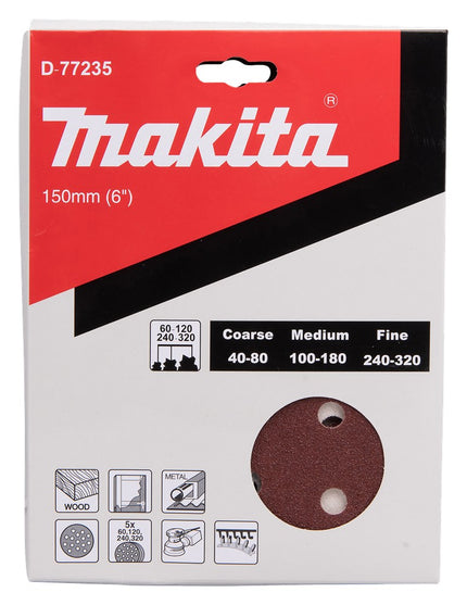 Afbeelding Makita schuurschijf 150mm ass 20st D-77235