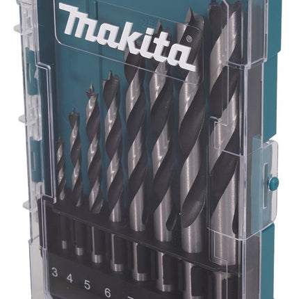Afbeelding Makita houtspiraalborenset 8-delig D-77257