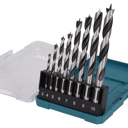 Afbeelding Makita houtspiraalborenset 8-delig D-77257