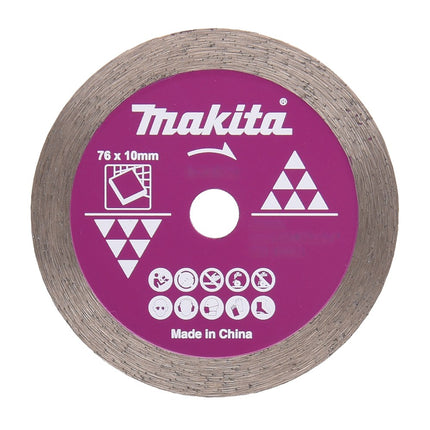 Afbeelding Makita diamantschijf 76x10x1,4mm D-77263