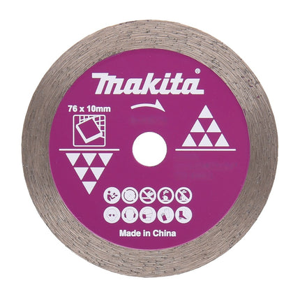 Afbeelding Makita diamantschijf 76x10x1,4mm D-77263