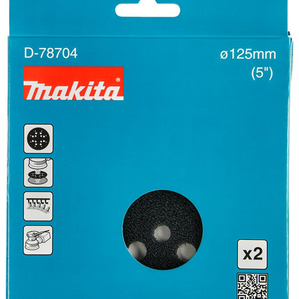 Afbeelding Makita schuurzool 125mm D-78704