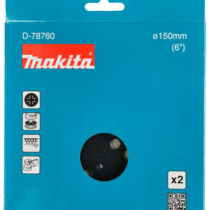 Afbeelding Makita schuurzool 150mm D-78760