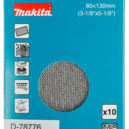Afbeelding Makita schuurnet 80x130m k80 D-78776