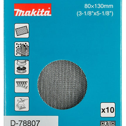 Afbeelding Makita schuurnet 80x130m k240 D-78807