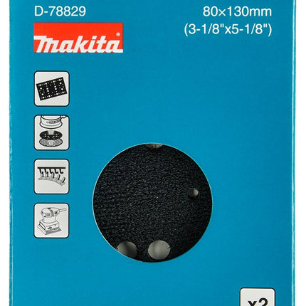 Afbeelding Makita schuurzool 80x130mm D-78829