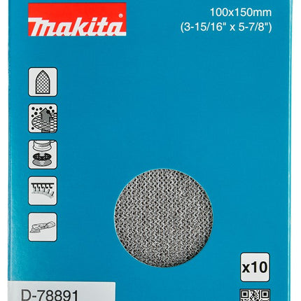 Afbeelding Makita schuurnet 100x150mm k80 D-78891