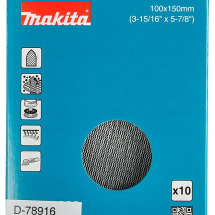 Afbeelding Makita schuurnet 100x150mm k180 D-78916