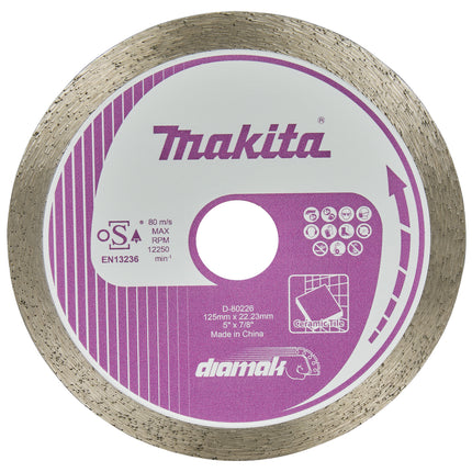 Makita Diamantschijf 125x22,23x1,8mm - D-80226
