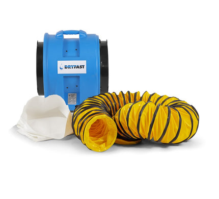 DRYFAST VENTILATOR DAF7500 SET          MET 1 STOFZAK EN 1 SLANG 10M