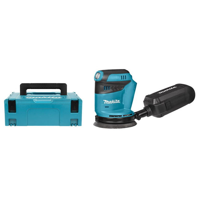 Afbeelding Makita 18 v handpalm excenter schuurmachine DBO180ZJ