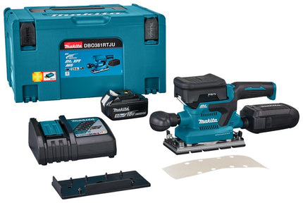 Afbeelding Makita 18 v vlakschuurmachine DBO381RTJU