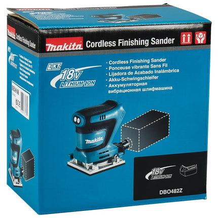 Afbeelding Makita 18 v handpalm vlakschuurmachine DBO482Z