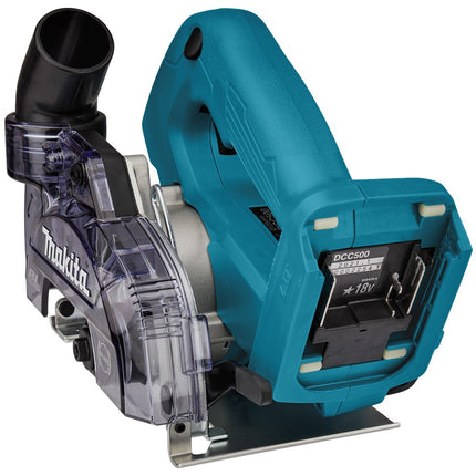 Afbeelding Makita 18 v diamantsnijder nat en droog 125 mm DCC500ZJX6