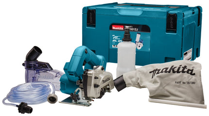 Afbeelding Makita 18 v diamantsnijder nat en droog 125 mm DCC500ZJX6
