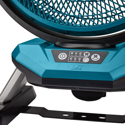 Afbeelding Makita 14,4 v / 18 v ventilator met zwenkfunctie DCF301Z
